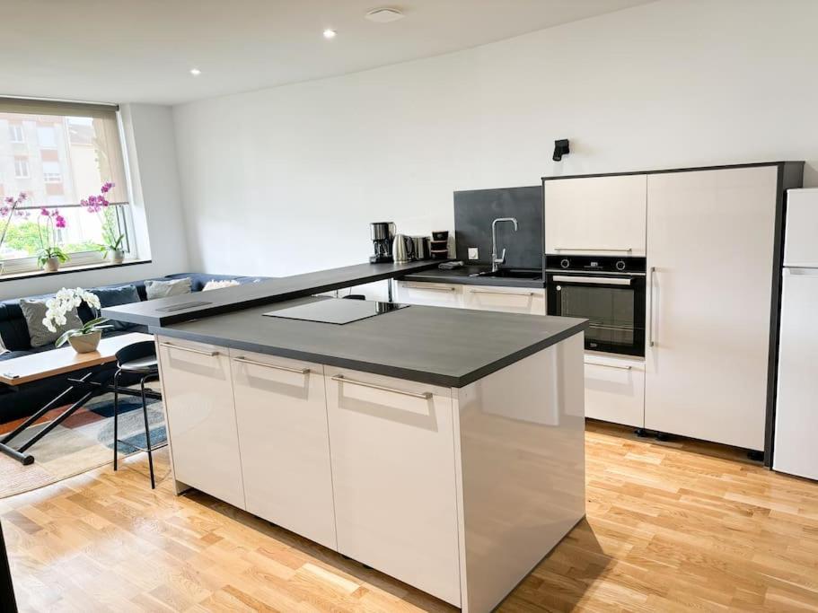 Appartement Cote Jardin - Centre Alençon Buitenkant foto