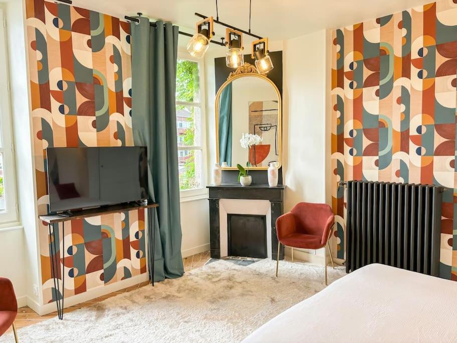 Appartement Cote Jardin - Centre Alençon Buitenkant foto